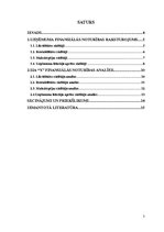 Referāts 'SIA "X" finansiālās noturības analīze', 3.