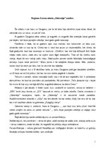 Eseja 'Regīnas Ezeras stāsta "Odzenājs" analīze', 1.