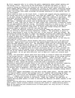Eseja 'Summary of Global Warming, the Energy Crisis, and a New Energy Policy for the Pr', 2.