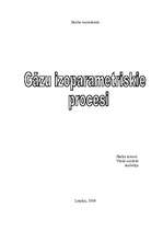 Konspekts 'Gāzu izoparametriskie procesi', 1.