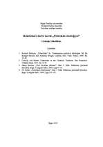 Eseja 'Liberālisms', 1.