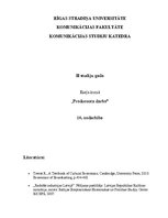 Eseja 'Kino industrijas finansēšana un attīstība', 1.