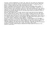 Eseja 'Team-Work or Centralised Individual Leadership?', 1.