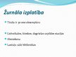 Prezentācija 'Reklāmas izplatīšanas līdzekļu analīze - žurnāls "Lilit"', 8.