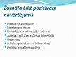 Prezentācija 'Reklāmas izplatīšanas līdzekļu analīze - žurnāls "Lilit"', 10.