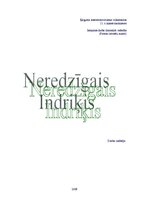 Referāts 'Referāts par Neredzīgo Indriķi', 1.
