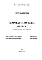 Referāts 'Z/s "Jaudzemi"', 18.