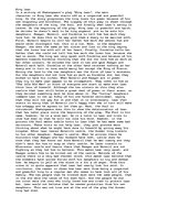 Eseja 'King Lear', 1.