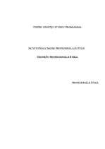 Referāts 'Tiesnešu profesionālā ētika', 1.