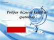 Prezentācija 'Polijas biznesa kultūra', 1.