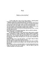 Eseja 'Kāpēc es vēlos pieņemt kristību sakramentu?', 1.