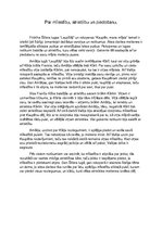 Eseja 'Par mīlestību, atriebību un piedošanu', 1.