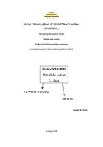 Konspekts 'Dzīvnieki rudenī. Dabaszinības 2.klasei', 1.