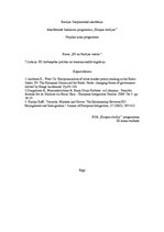 Konspekts 'Eiropas Savienības darbaspēka politika un transnacionālā migrācija', 1.