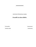 Referāts 'Pusaudži un cukura diabēts', 1.