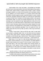 Referāts 'Apmierinātība ar darbu kā pieaugušo dzīves darbības komponents', 1.