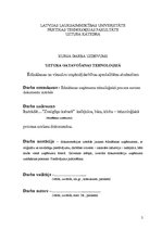 Referāts 'Ēdināšanas uzņēmuma tehnoloģiskā procesa norises dokumentu izstrāde', 2.