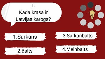 Prezentācija 'Spēle "Cik daudz tu zini par latviešu kultūru, tradīcijām?"', 2.