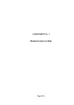 Referāts 'Business Culture in Italy', 1.