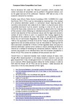 Konspekts 'European Competition Law', 4.