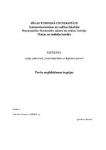 Referāts 'Preču uzglabāšanas iespējas', 1.