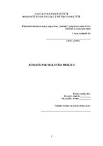 Prakses atskaite 'Atskaite par skolotāja praksi II', 1.