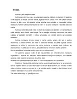 Eseja 'Kultūra un kultūras mantojuma problēmas tūrismā', 4.