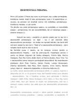 Referāts 'Eksistenciālā terapija', 1.