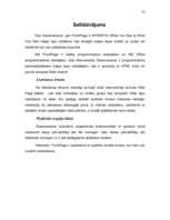 Konspekts 'Interneta vietņu izstrādāšanas programmu salīdzinājums', 13.