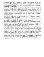 Eseja 'Farewell Content! Personal Story of a Girl Through the Holocaust', 1.