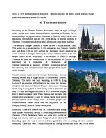 Konspekts 'Tourism in Germany', 7.