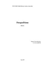 Referāts 'Fotogrāfēšana', 1.