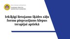Prezentācija 'Iekšķīgi lietojamo šķidro zāļu formu pieprasījums klepus terapijai aptiekā', 1.