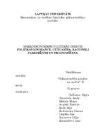 Referāts 'Politikas ignorance, uzticamība, racionāli paredzējumi un prognozēšana', 1.