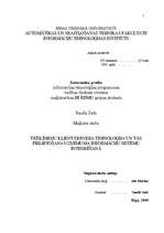 Referāts 'Trīslīmeņu klientservera tehnoloģija un tās pielietošana uzņēmuma informāciju si', 1.