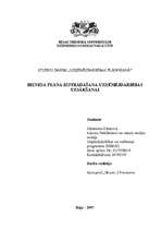 Biznesa plāns 'Ražošanas organizēšanas plāns', 1.