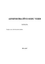 Referāts 'Administratīvo sodu veidi', 1.