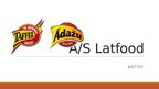 Prezentācija 'Презентация о компании AS "Latfood"', 1.