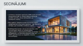 Prezentācija 'Eiropas direktīva par ēku energoefektivitāti (EPBD) un tās ietekme uz projektēša', 11.