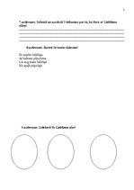 Konspekts 'Pārbaudes darbs 2.klasei latviešu valodā', 3.