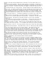 Eseja 'Alcoholism', 1.