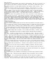 Eseja 'Alcoholism', 3.