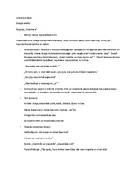 Konspekts 'Aspazijas dzejoļa "Svešiniece" analīze', 1.