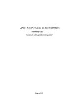 Referāts 'Kluba "Post - Club" reklāma un tās efektivitātes novērtējums', 1.