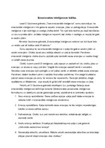 Konspekts 'Daniels Goulmens "Tava emocionālā inteliģence"', 3.