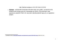 Prakses atskaite '"Nasdaq Baltija" investīciju portfelis', 2.