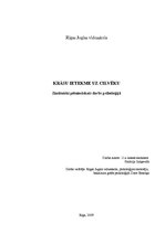 Referāts 'Krāsu ietekme uz cilvēku', 1.