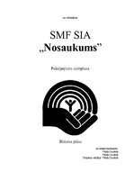 Biznesa plāns 'Biznesa plāns', 1.