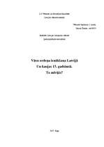 Referāts 'Vācu ordeņa ienākšana Latvijā un kaujas 13.gadsimtā. To mērķis?', 1.