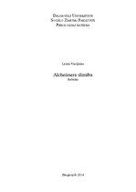 Referāts 'Alcheimera slimība', 1.